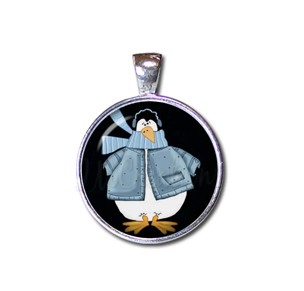 Holiday Penguin Blue Coat