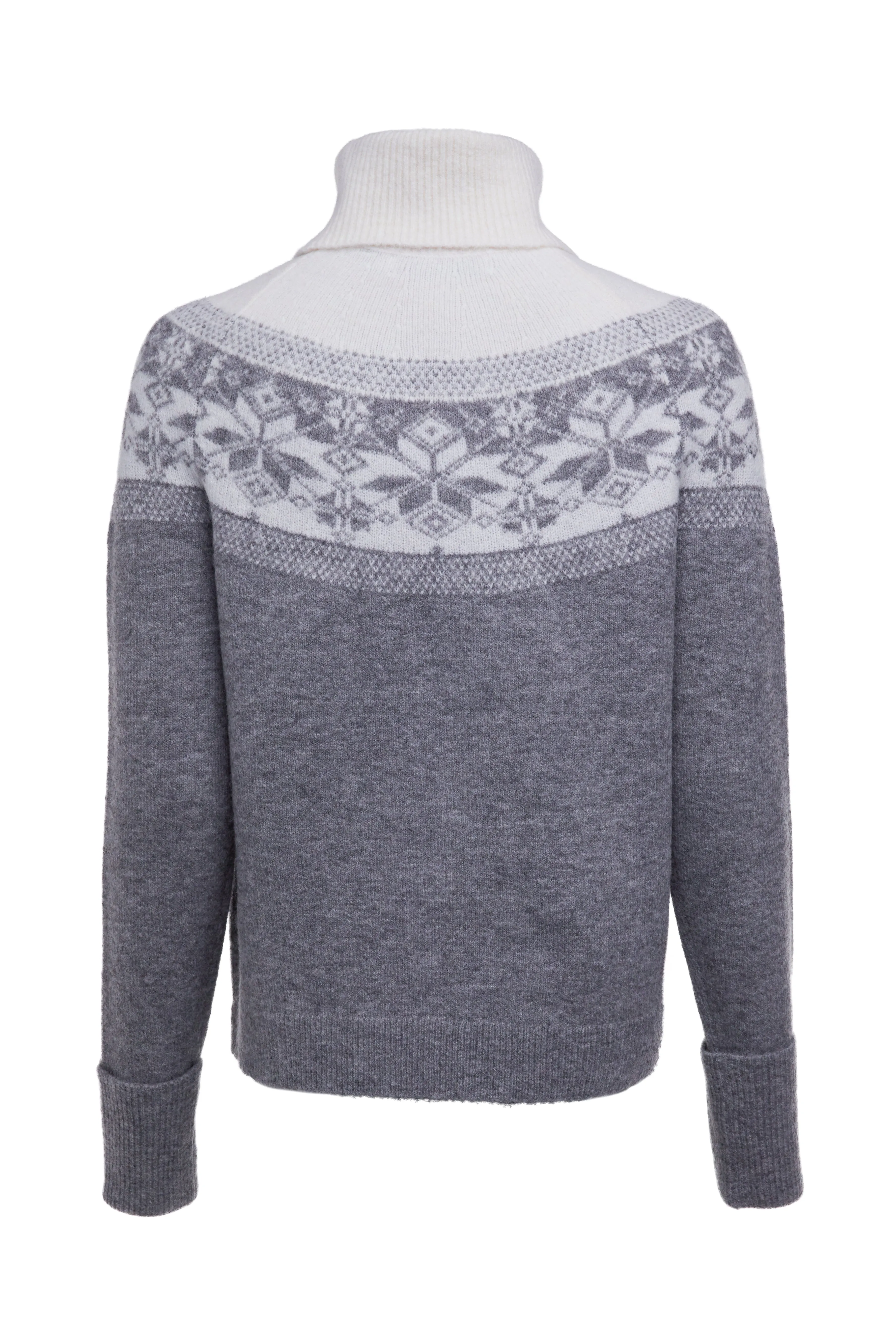 Holland Cooper Beatrice Knitwear in Dark Grey Marl