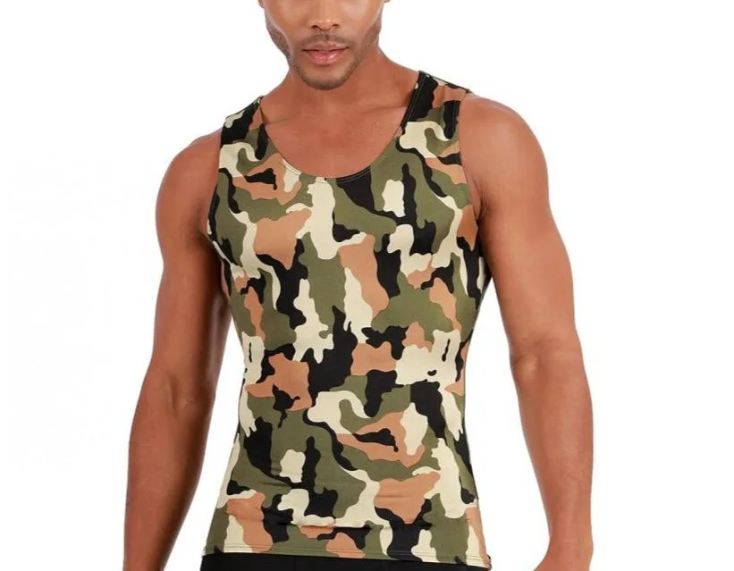 Insta Slim USA Camo Activewear Muscle Tank 3MAT001