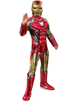 Iron Man Avengers Endgame Boys Deluxe Dress Up Costume