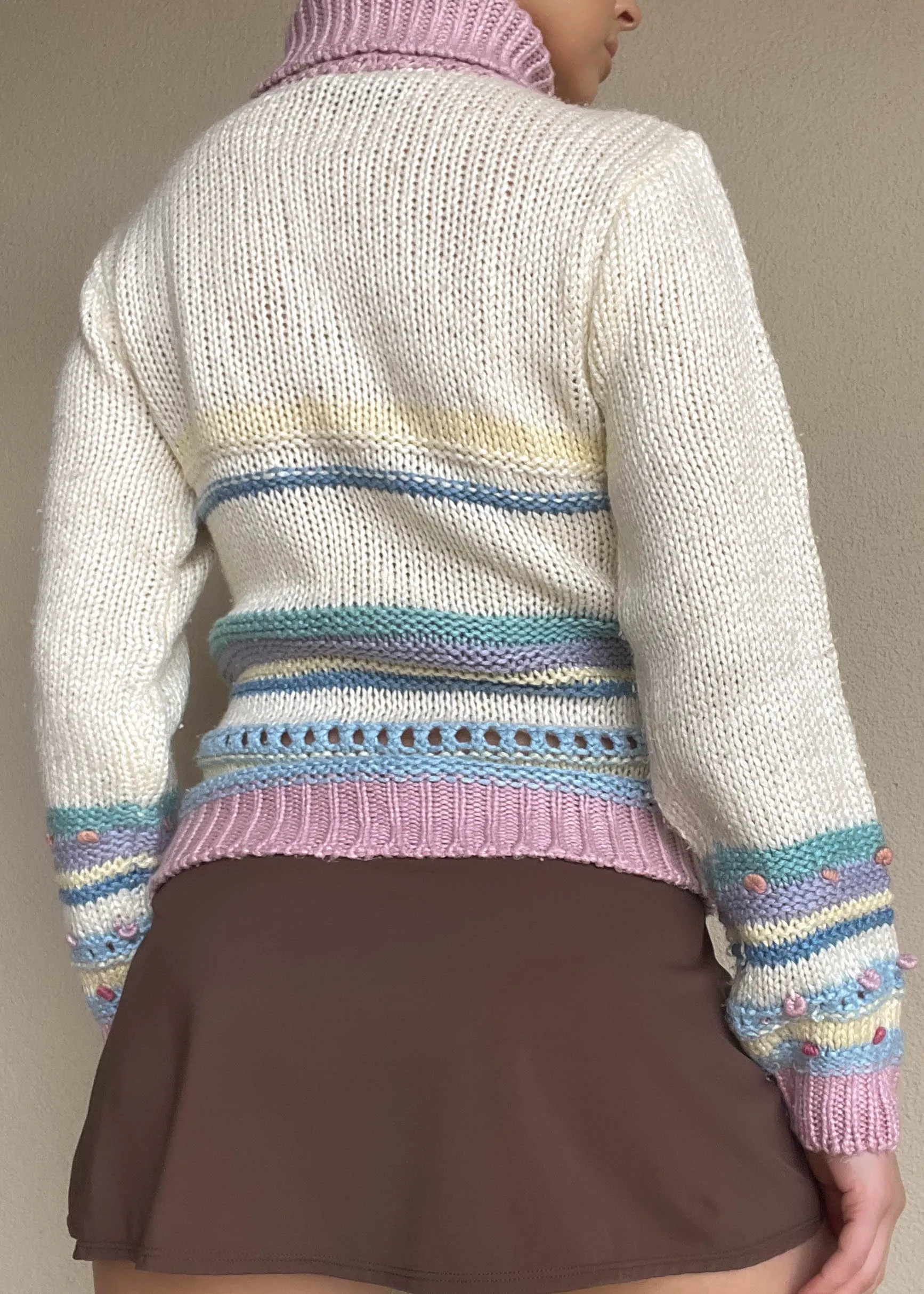 Isabel 90's Pastel Knit (S)