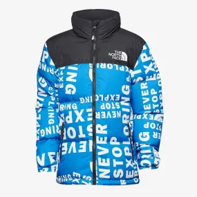 Kids North Face 1996 Retro Nuptse - Blue