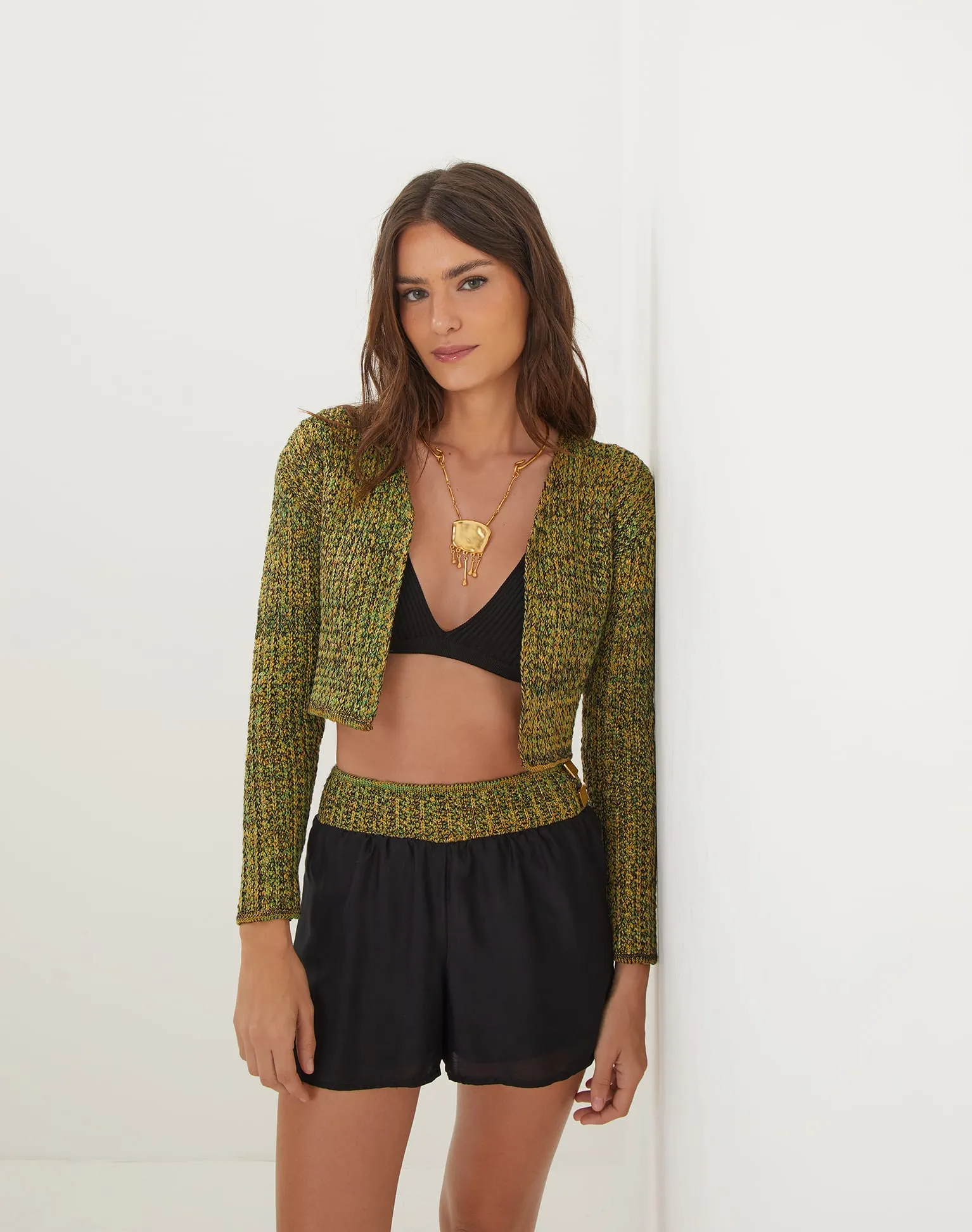 Knit Aria Sweater - Green