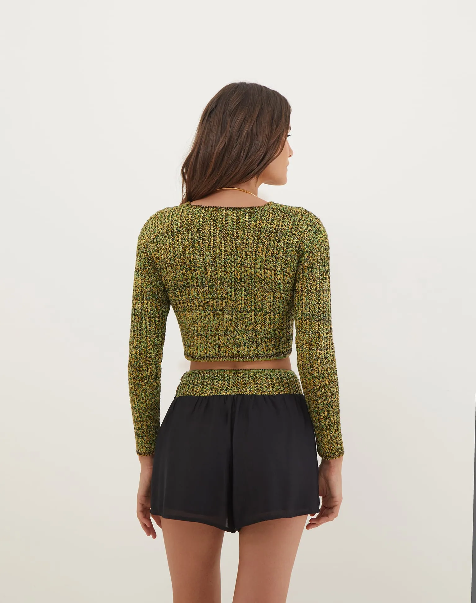 Knit Aria Sweater - Green