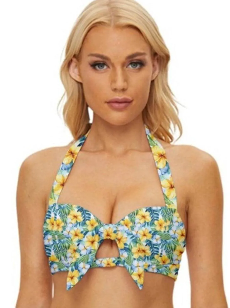 Lets Luau Vintage Style Bikini Top