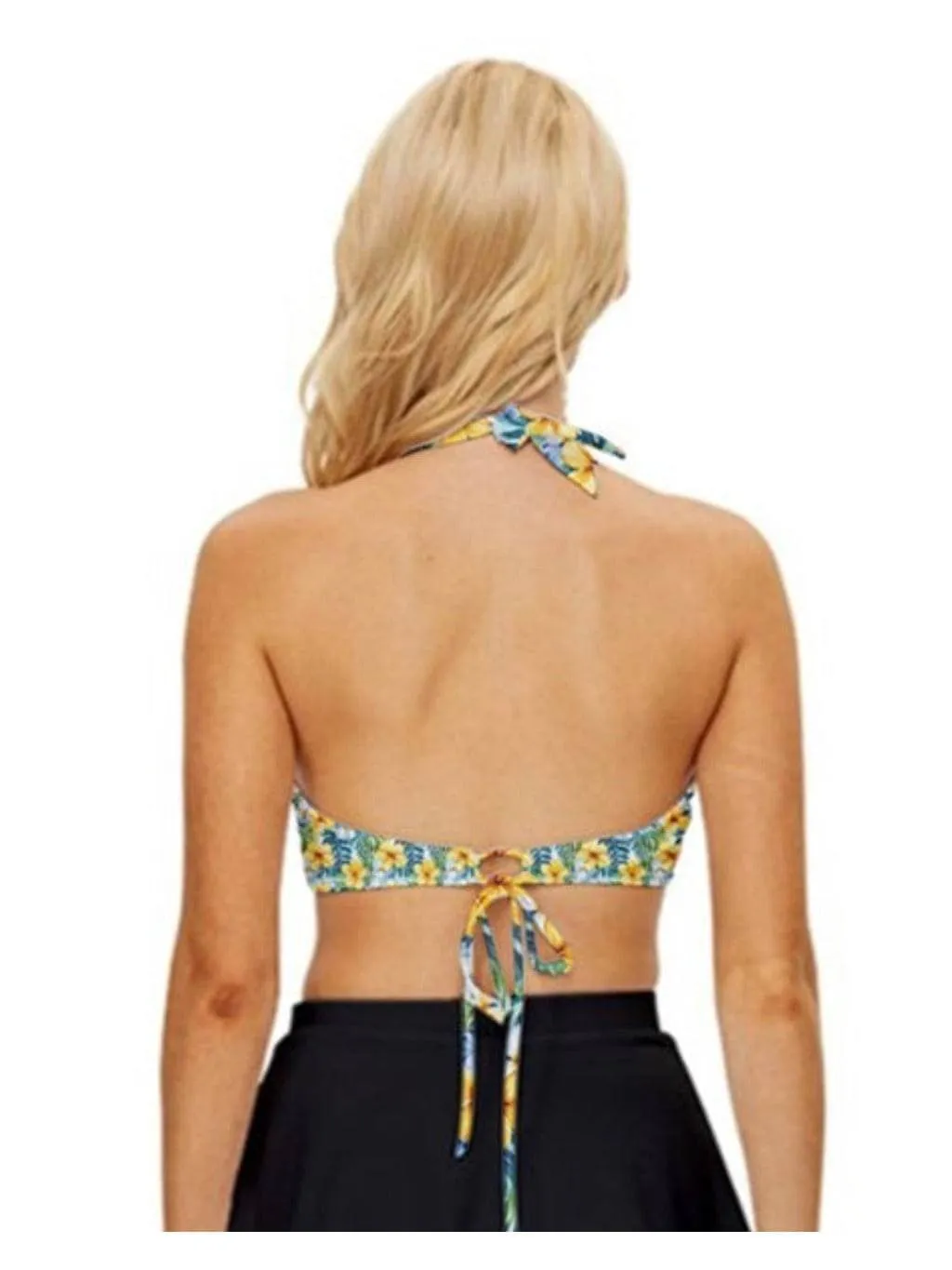 Lets Luau Vintage Style Bikini Top