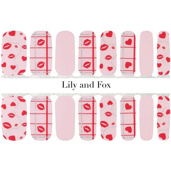 Lily And Fox - Nail Wrap - Kiss Me