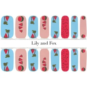 Lily And Fox - Nail Wrap - Mellonnaire Maddness