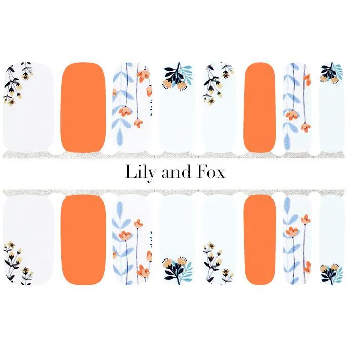 Lily and Fox - Nail Wrap - Mischievous Buds