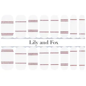 Lily and Fox - Nail Wrap - Rose Sherbet