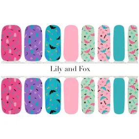 Lily And Fox - Nail Wrap - Totally Batty