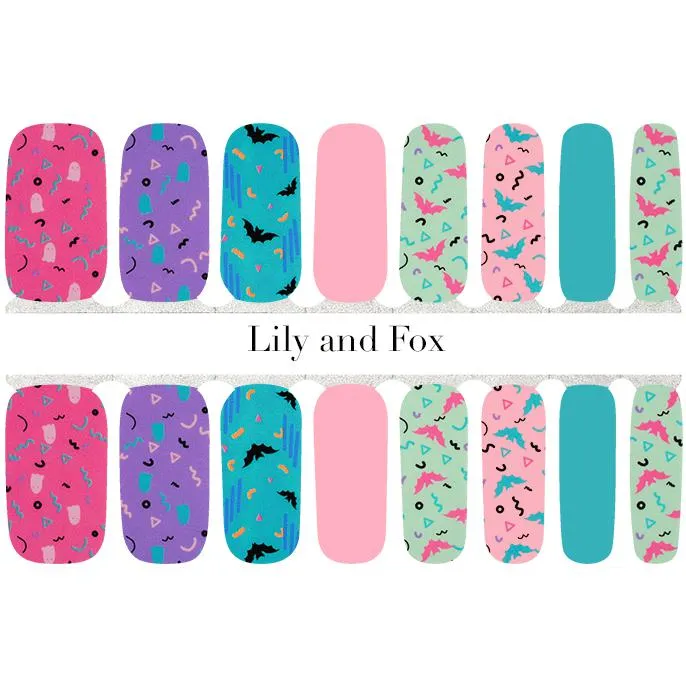 Lily And Fox - Nail Wrap - Totally Batty