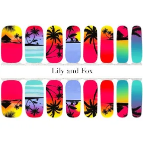 Lily and Fox - Nail Wrap - Walks On The Beach