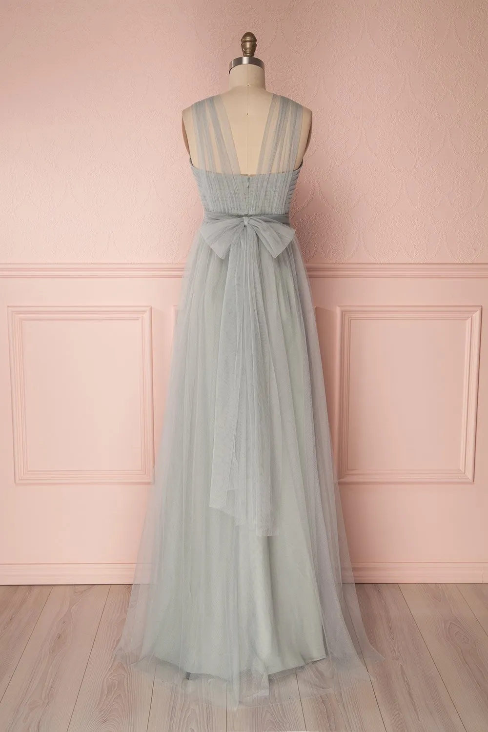 Linaya Eucalyptus | Sage Bustier Gown