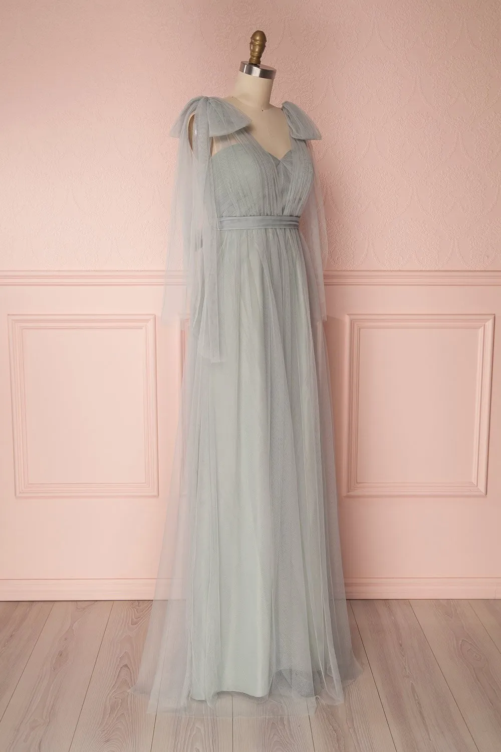 Linaya Eucalyptus | Sage Bustier Gown