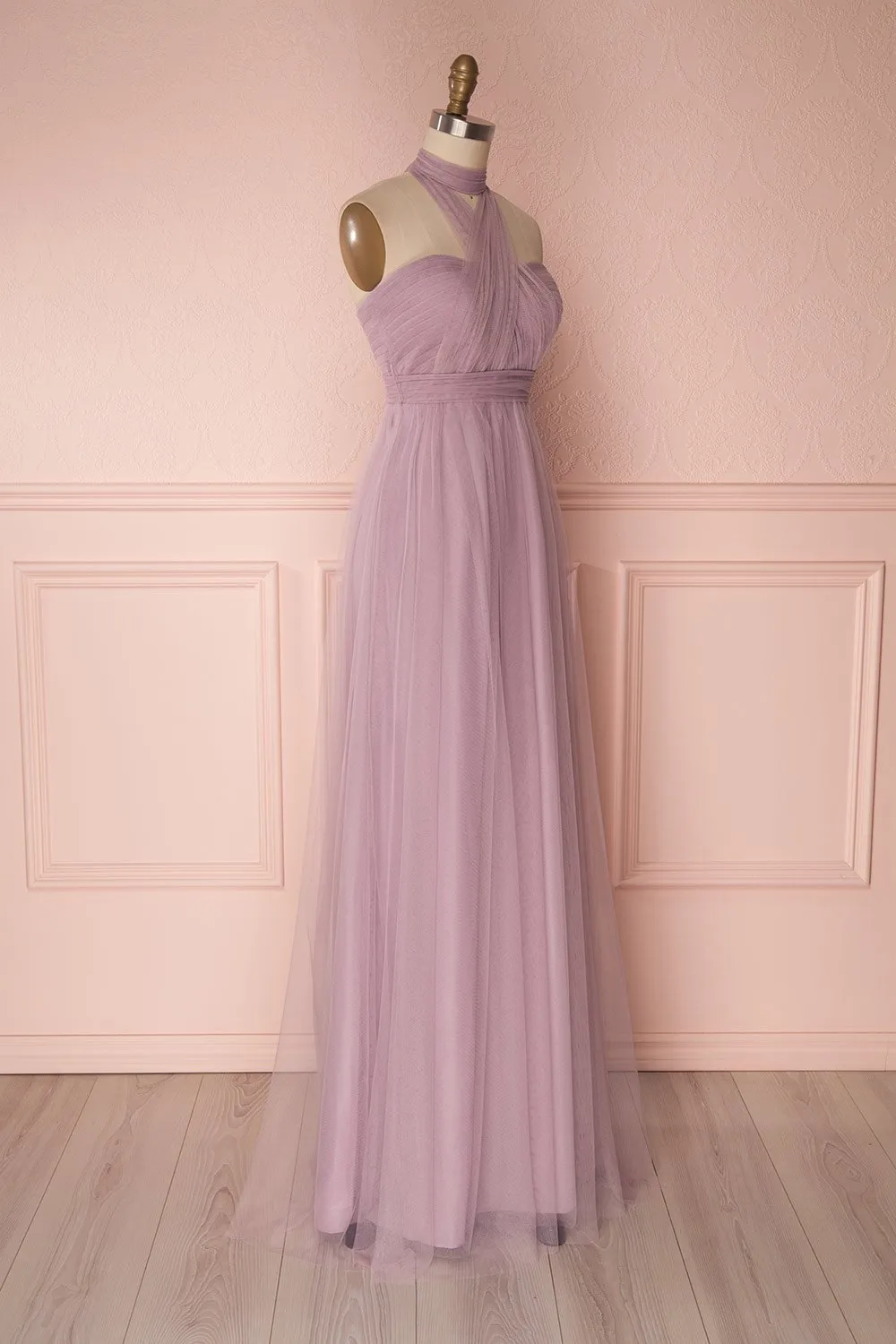 Linaya Lilac | Tulle Polymorphous Dress