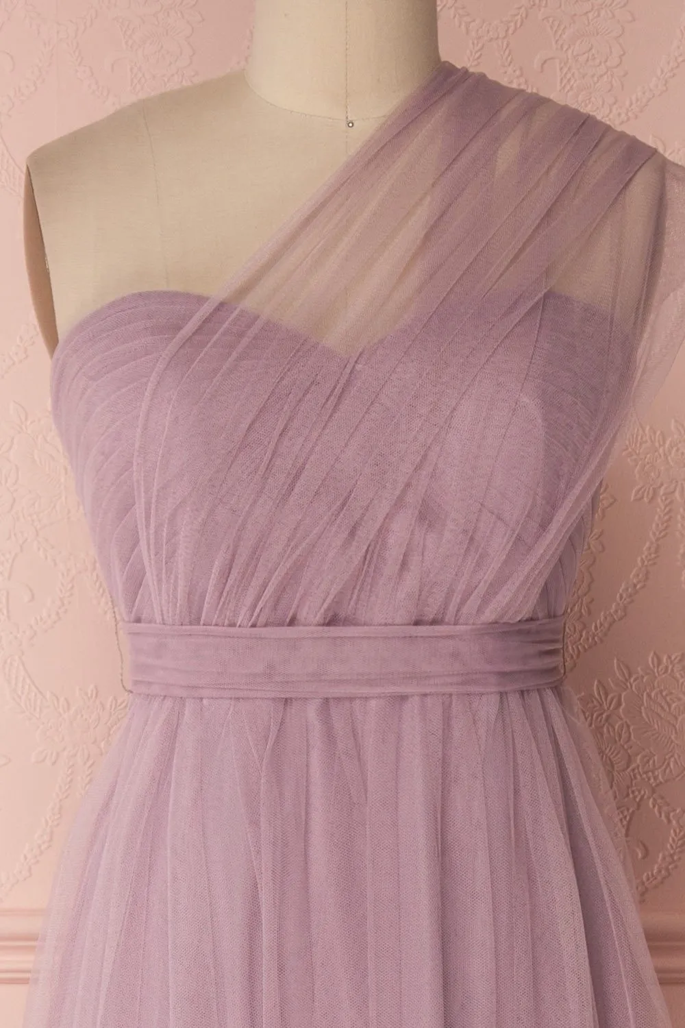 Linaya Lilac | Tulle Polymorphous Dress