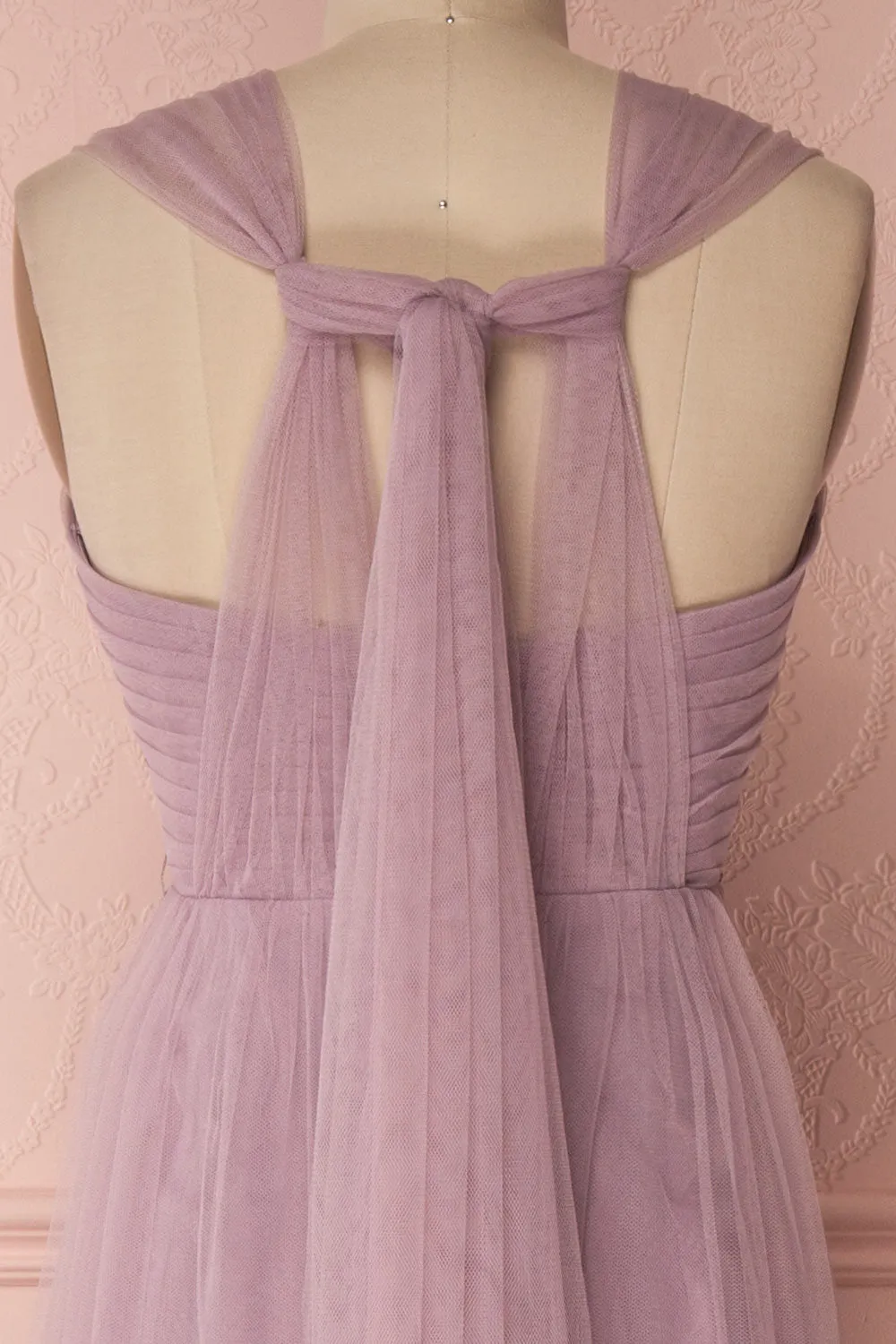 Linaya Lilac | Tulle Polymorphous Dress