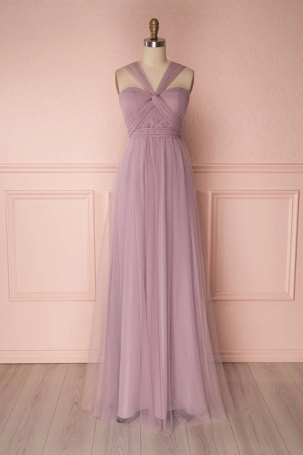 Linaya Lilac | Tulle Polymorphous Dress