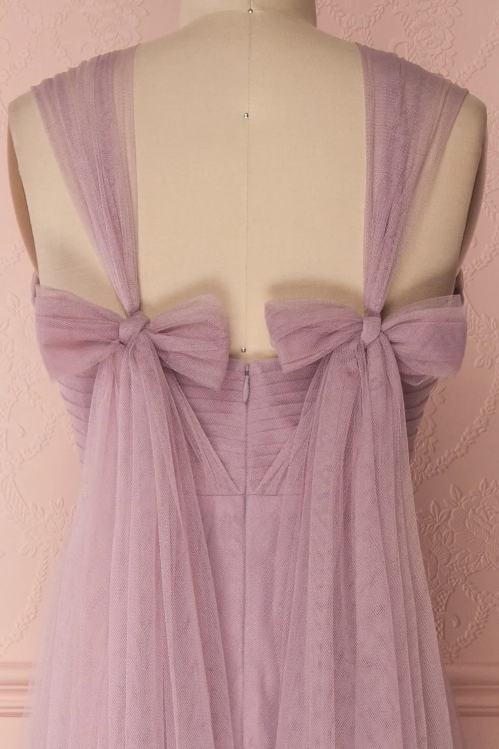 Linaya Lilac | Tulle Polymorphous Dress