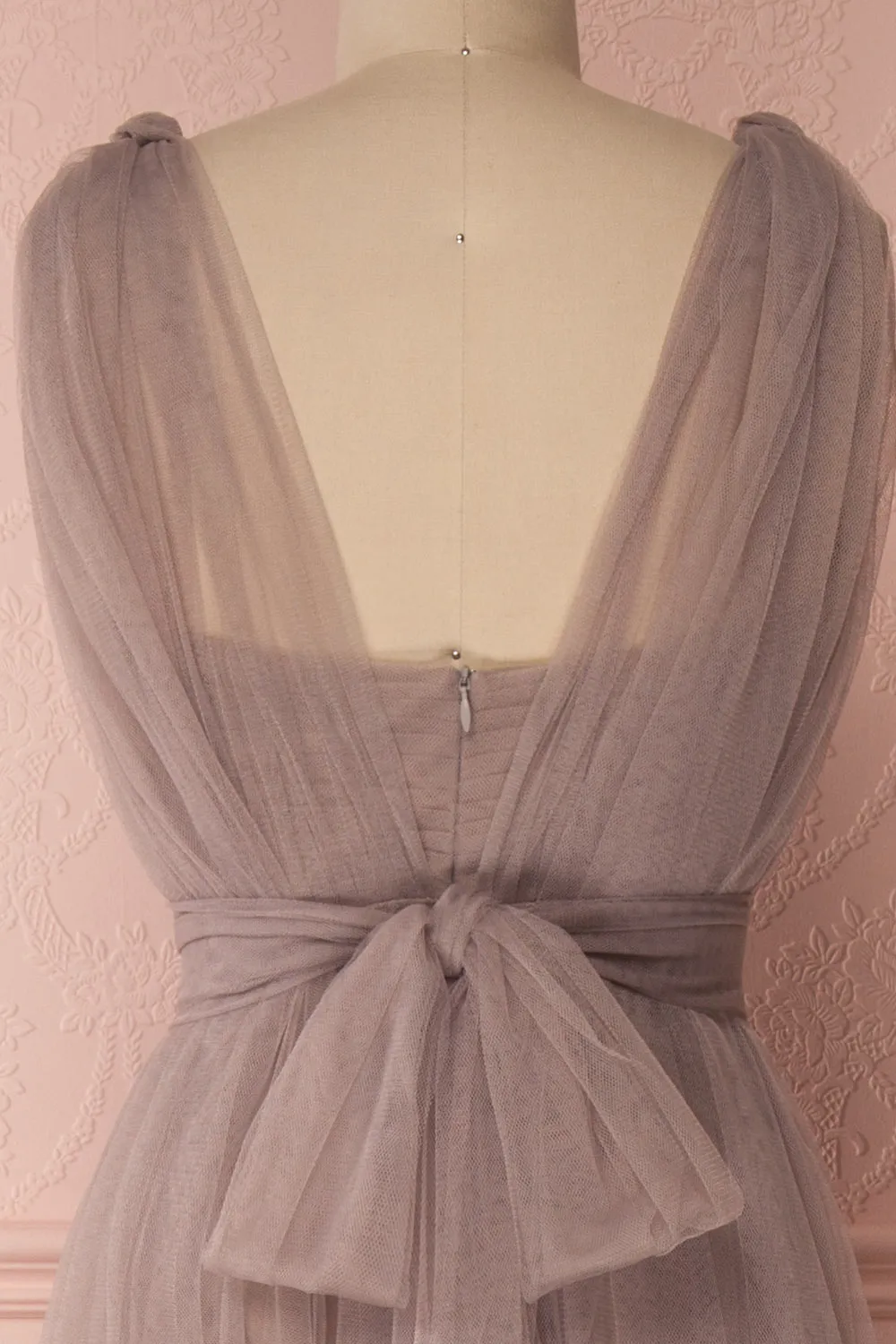 Linaya Sand | Taupe Bustier Gown