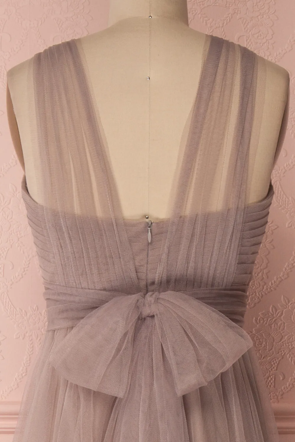 Linaya Sand | Taupe Bustier Gown