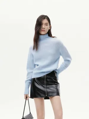 Loose Fit Turtleneck Sweater