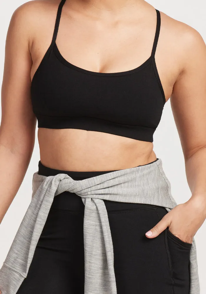 Luna Bralette - Black