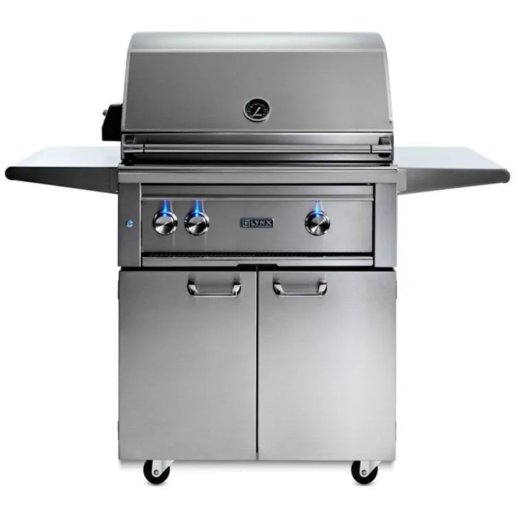 Lynx Professional Grill Series L30ATRFNG 30" Freestanding Stainless Steel Grill