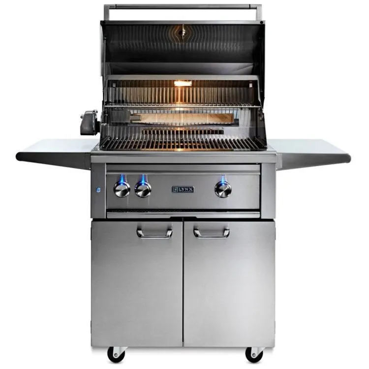 Lynx Professional Grill Series L30ATRFNG 30" Freestanding Stainless Steel Grill