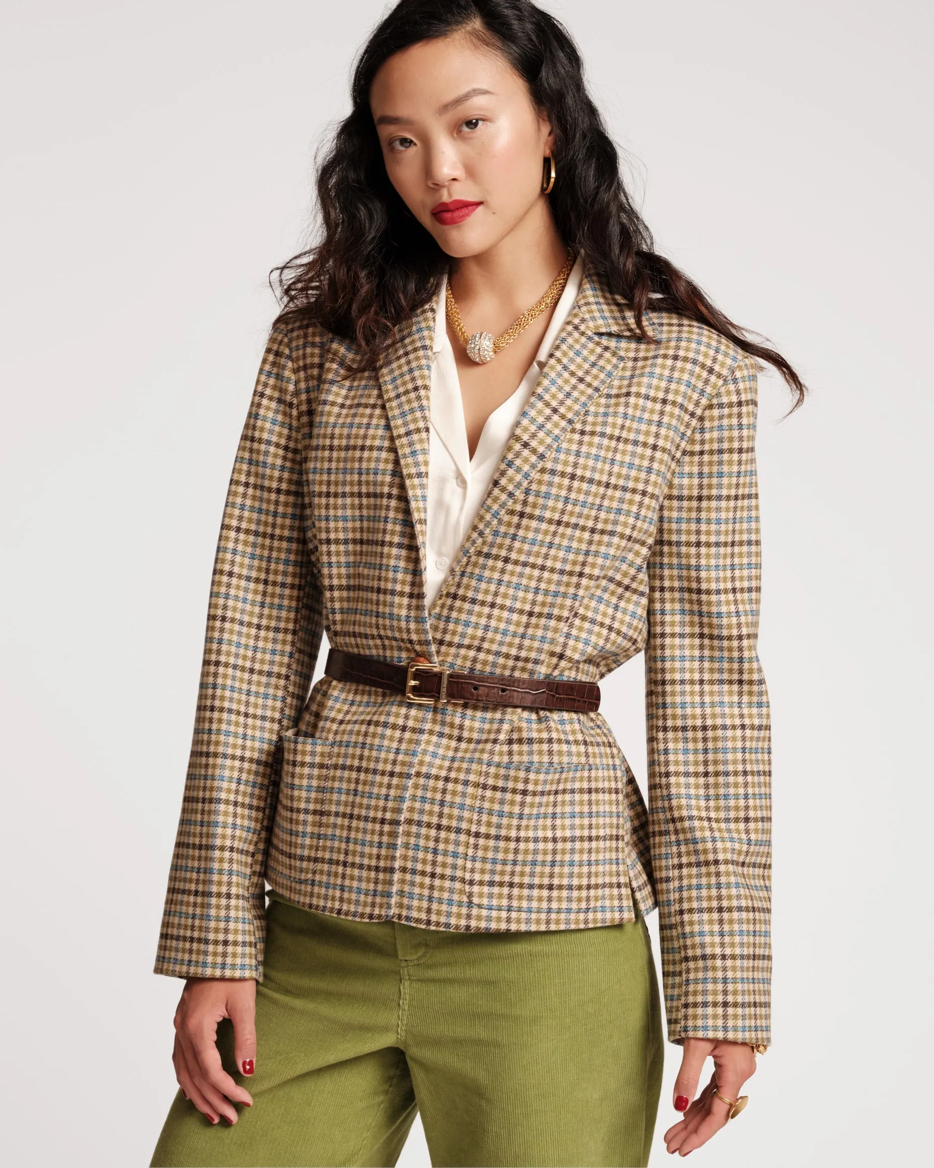 Max Wool Jacket Baby Houndstooth