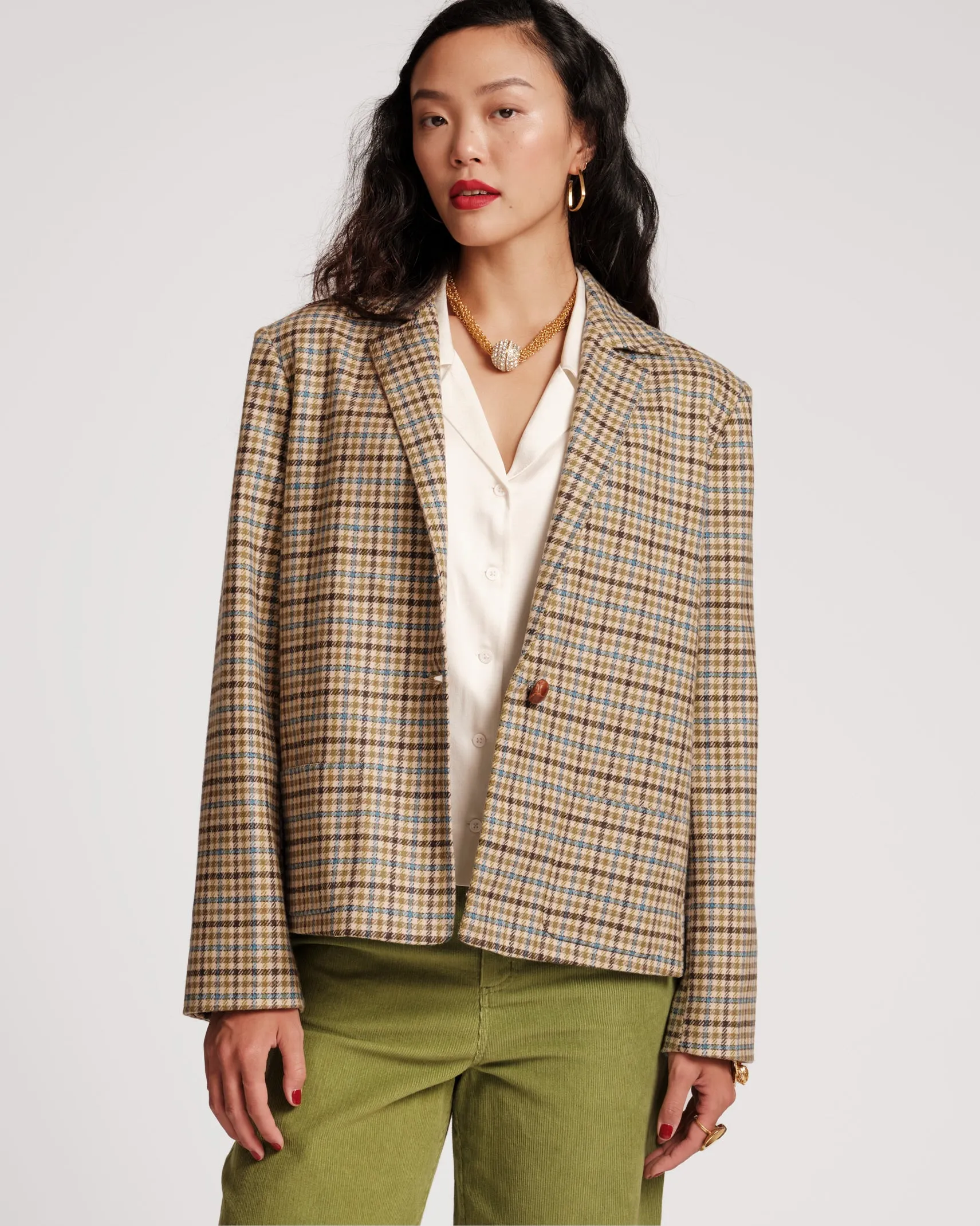 Max Wool Jacket Baby Houndstooth