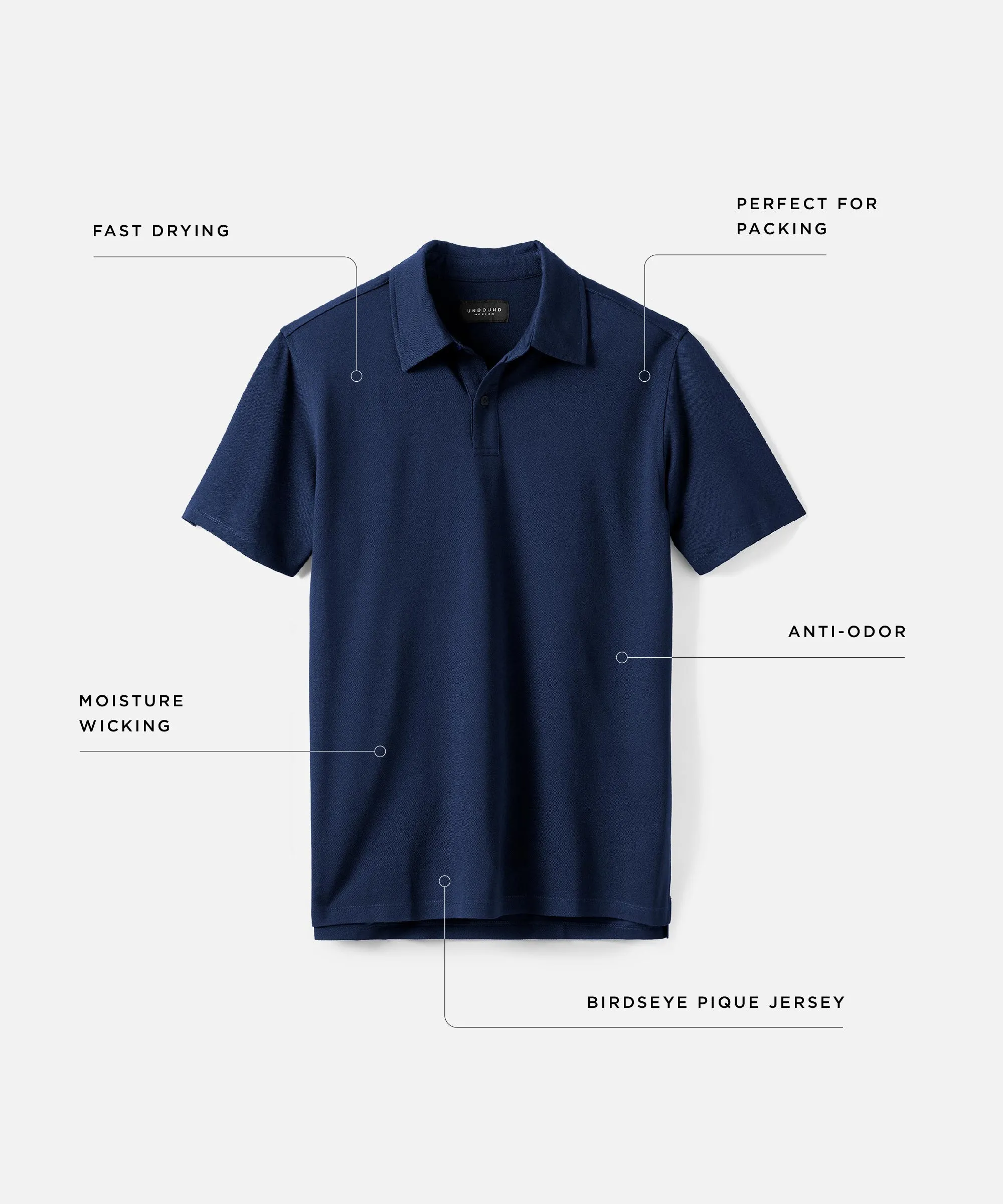 Men's Merino Polo