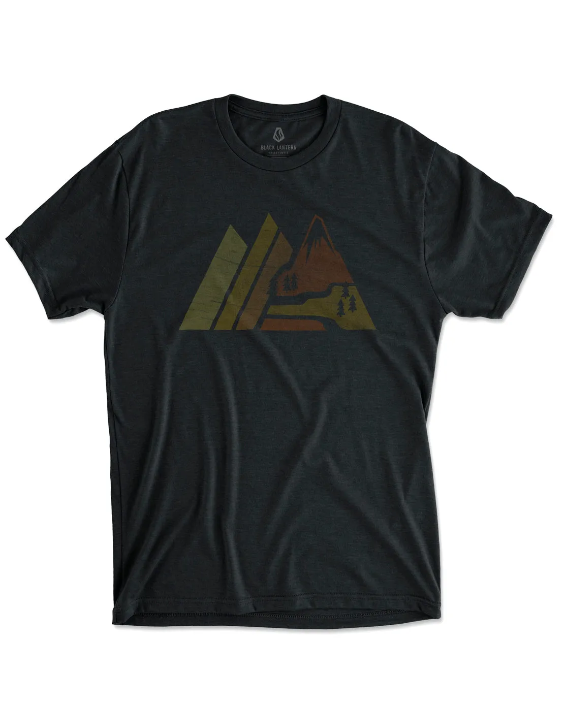 Men's Retro Mountain T-Shirt