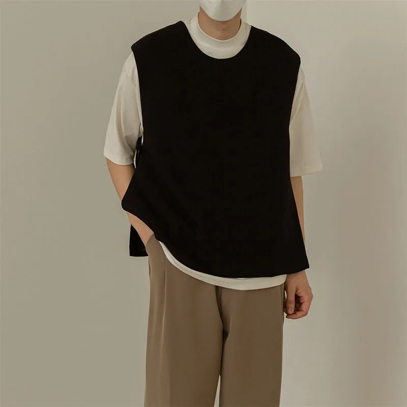 Men's Retro Pullover Vest