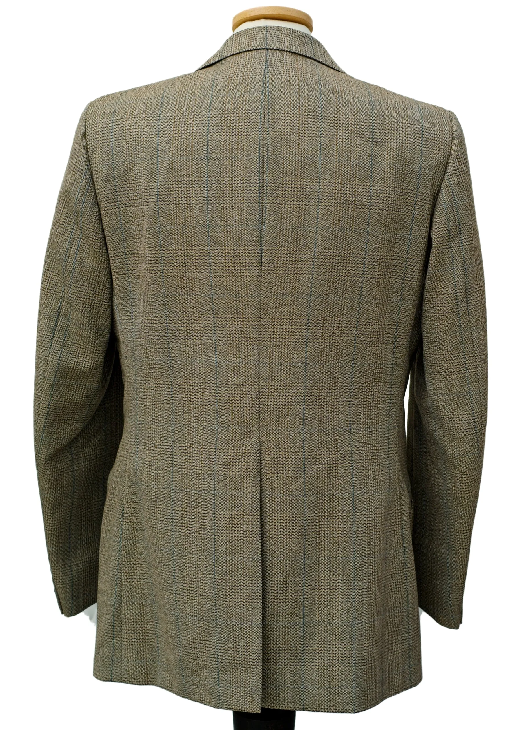 Men's Vintage 60s Aquascutum Plaid Blazer Sports Jacket