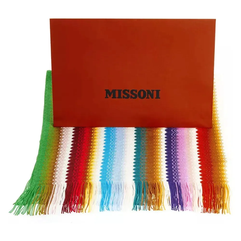 Missoni Multicolor Wool Women Scarf