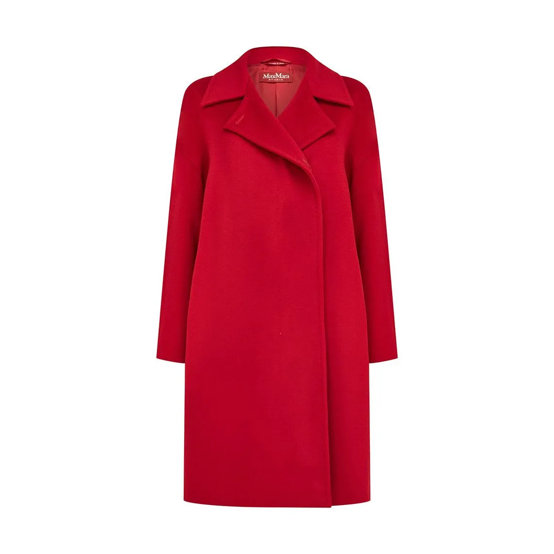 Naro Red Wool Coat