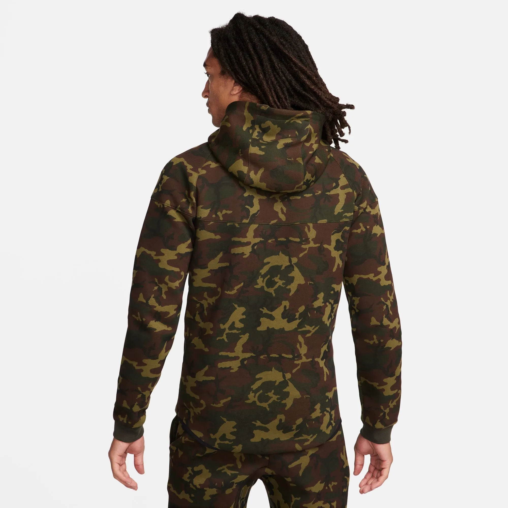 Nike Sportswear Tech Fleece OG Windrunner Green Camo Jacket