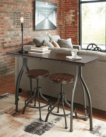 Odium Signature Design by Ashley Counter Height Table Set of 3