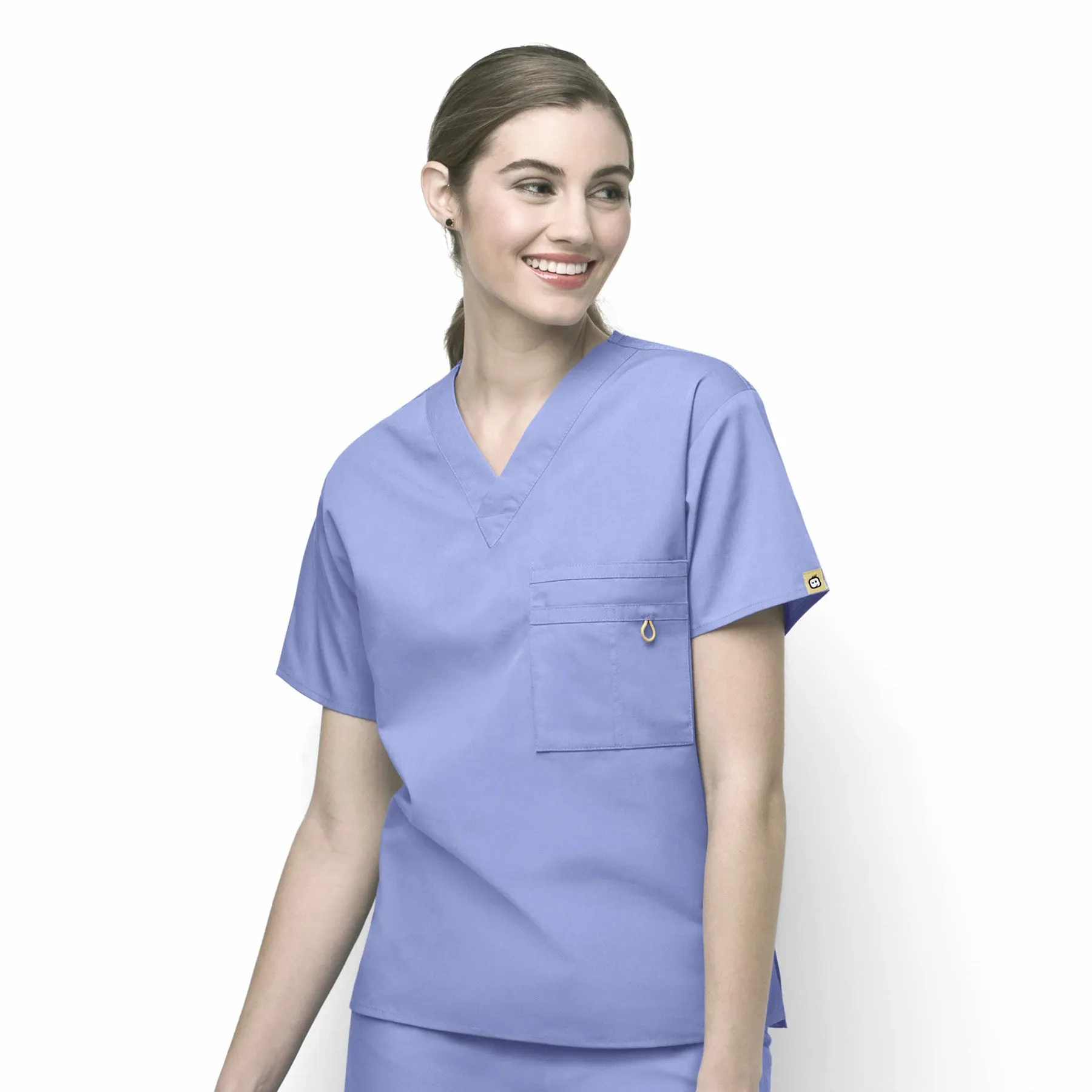 Origins Alpha - Unisex VNeck Scrub Top (6006)