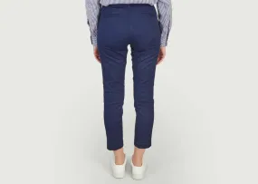 Pantalons Pantalon chino cheville Bleu Marine Polo Ralph Lauren - Bleu Marine - Femme