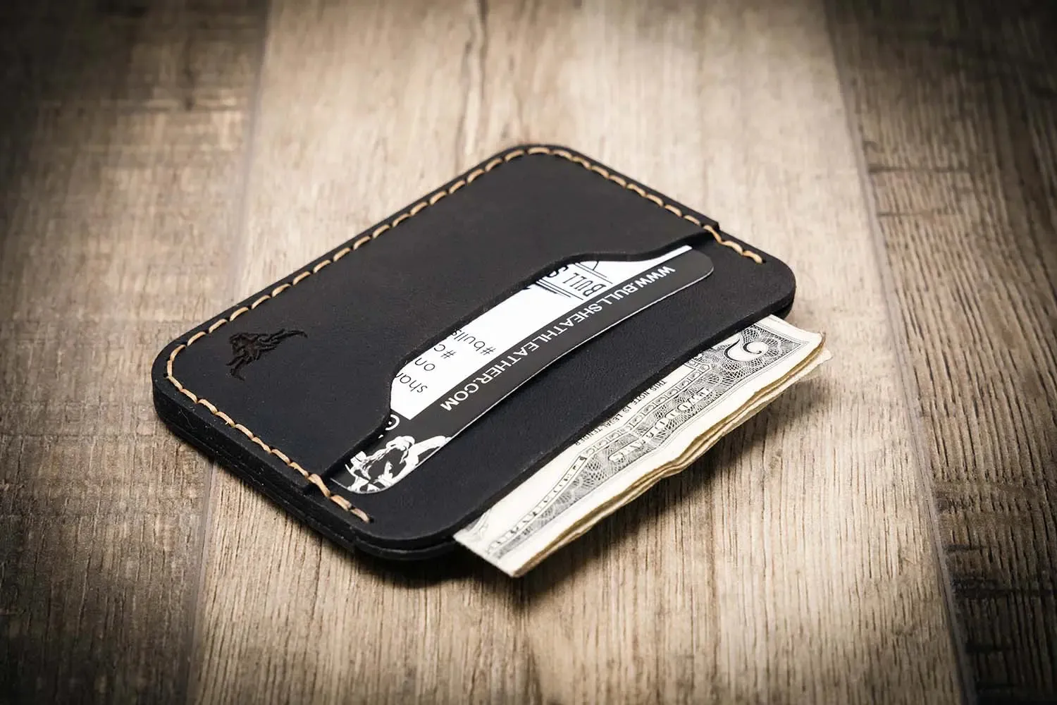 Pflugerville Card Wallet - Black