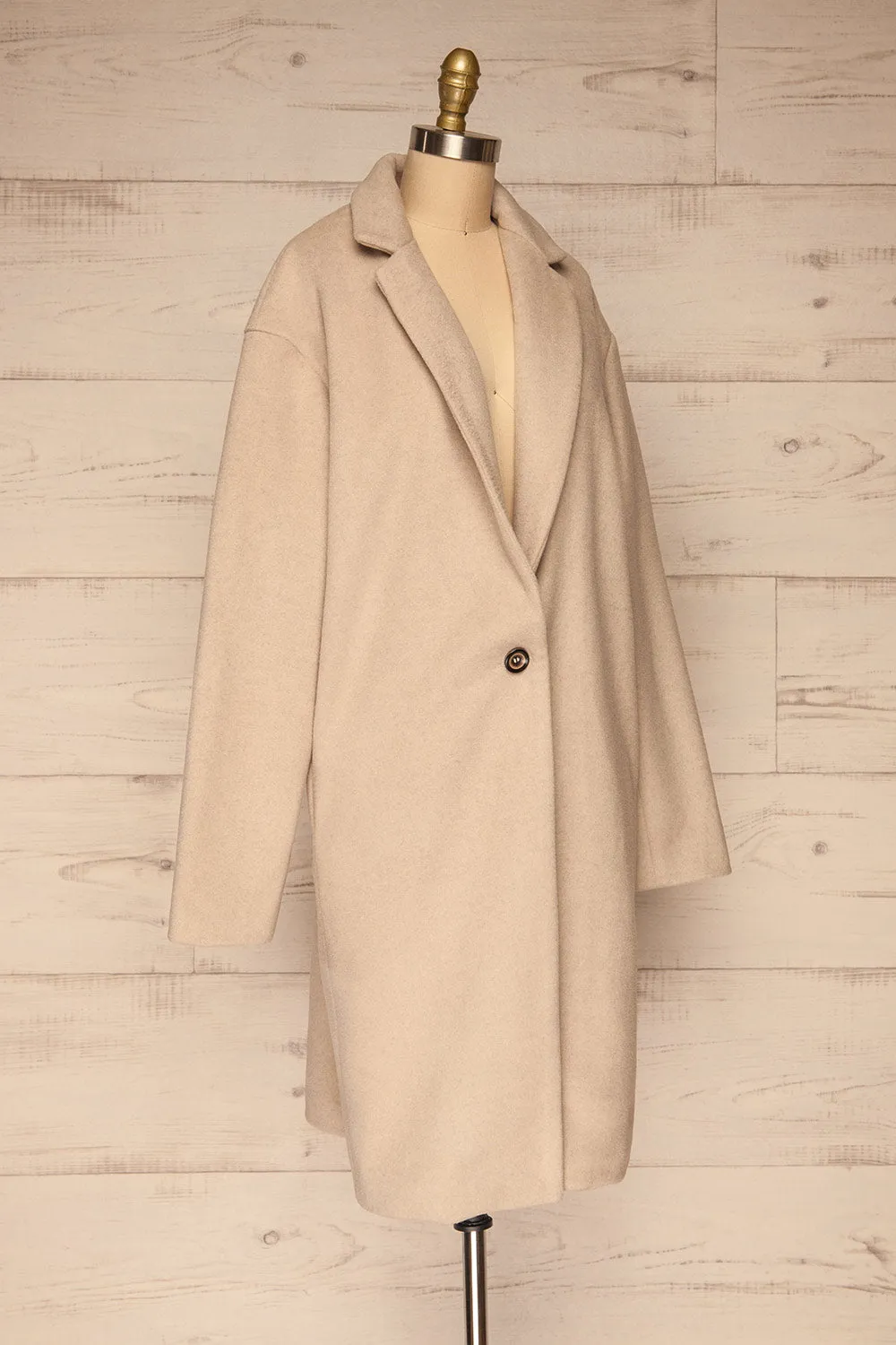 Pinczow | Long Wool Coat