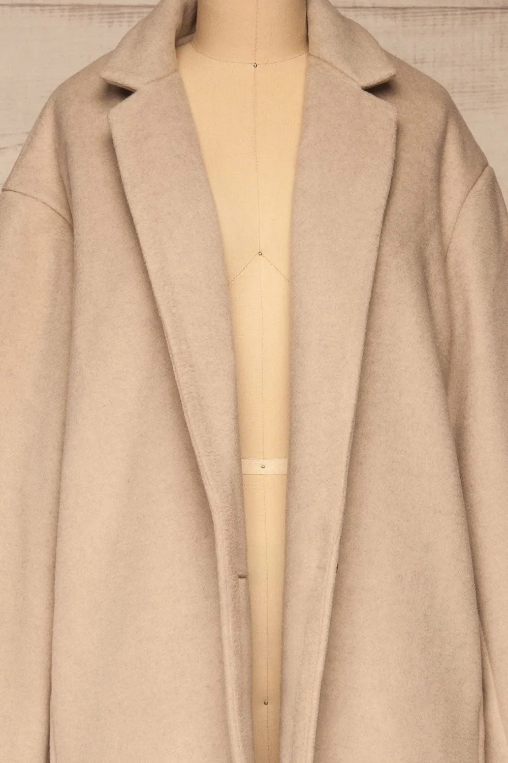 Pinczow | Long Wool Coat