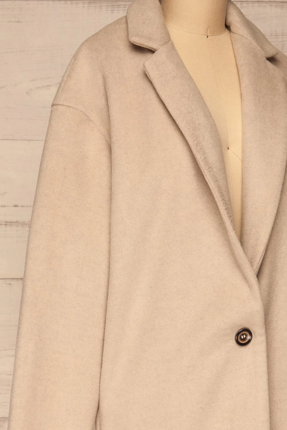 Pinczow | Long Wool Coat