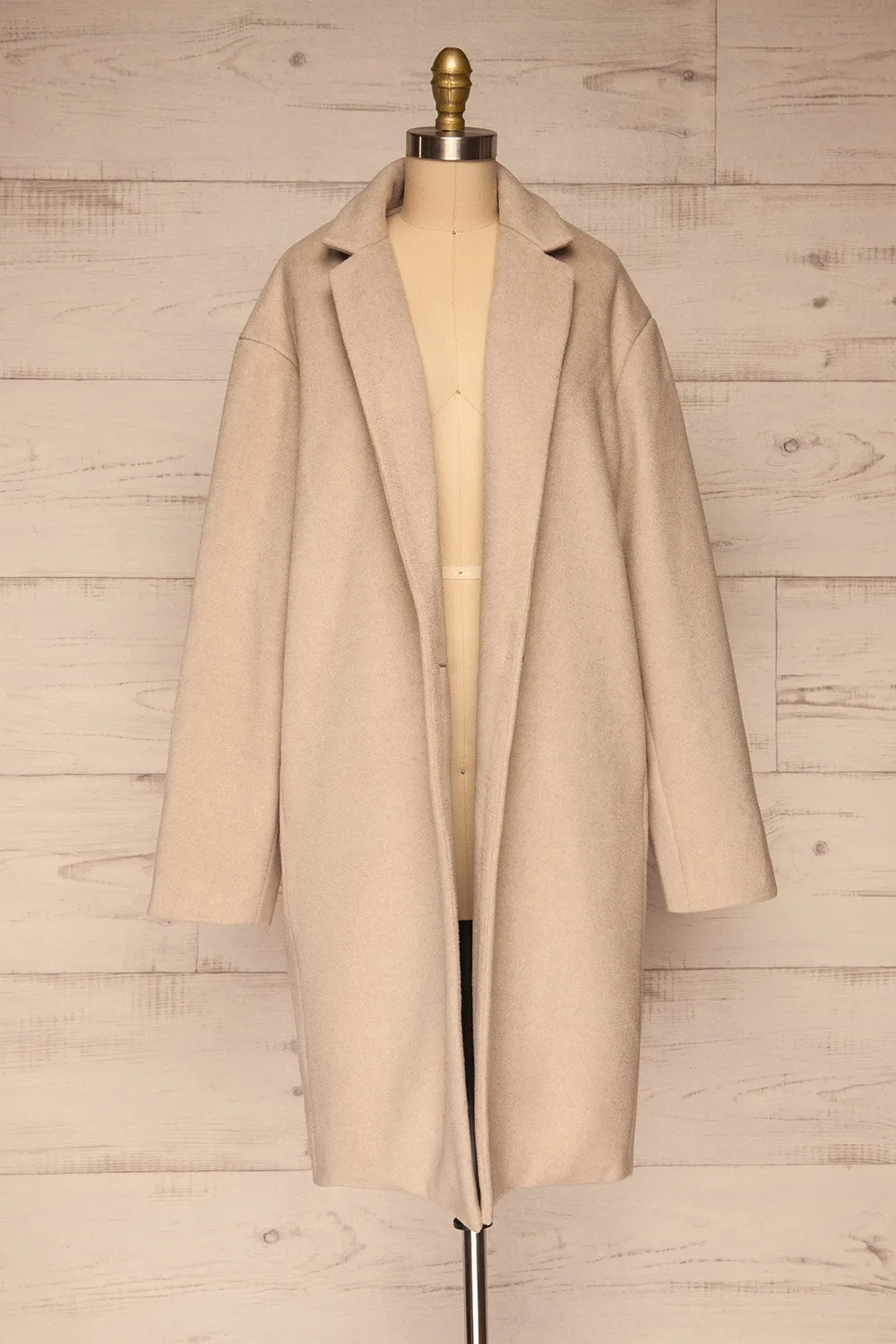 Pinczow | Long Wool Coat