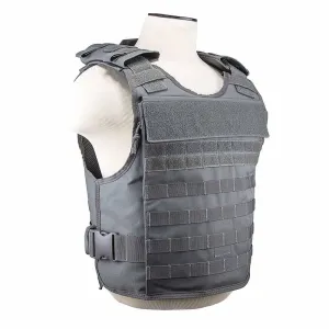 Plate Carrier with External Hard Plate Pockets - MED-2XL - Urban Gray