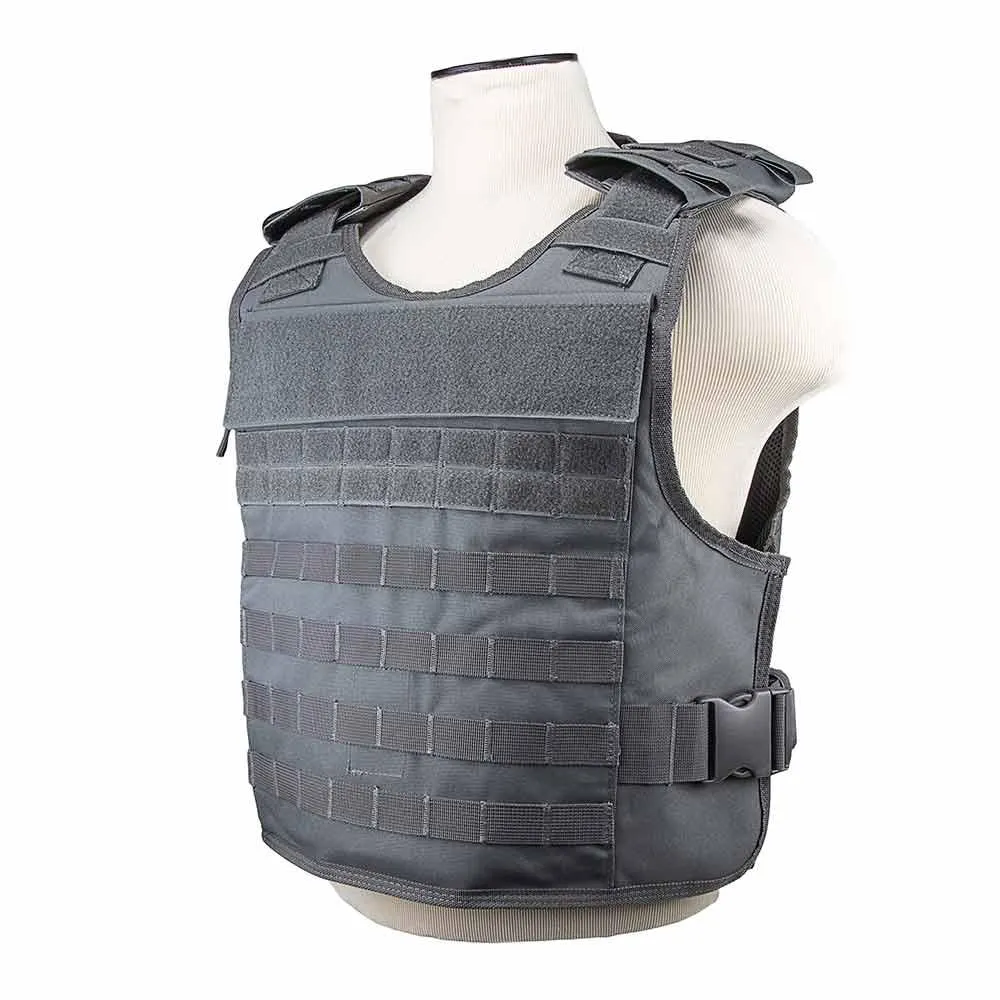 Plate Carrier with External Hard Plate Pockets - MED-2XL - Urban Gray