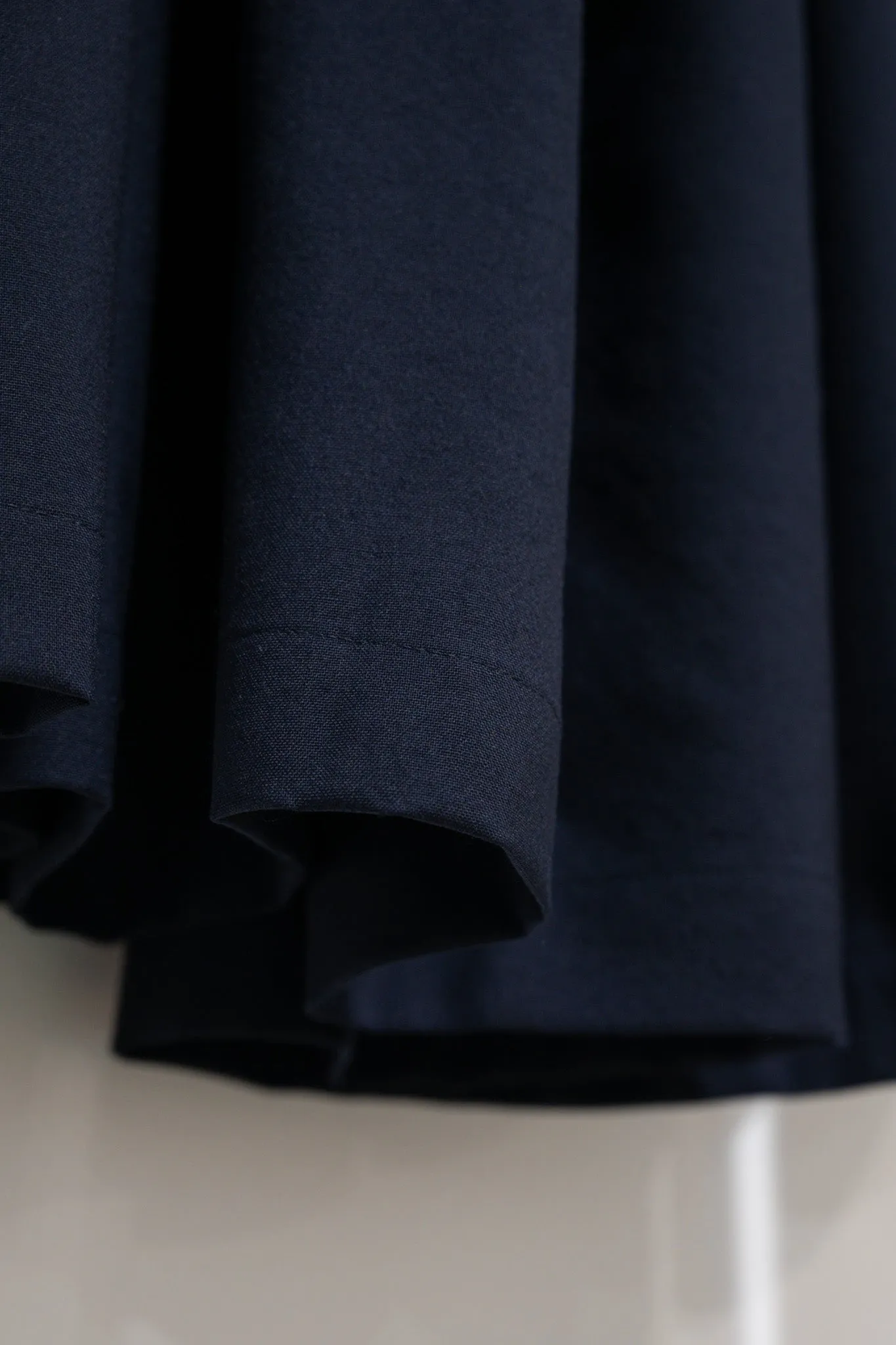 Pleated Skirt - Navy